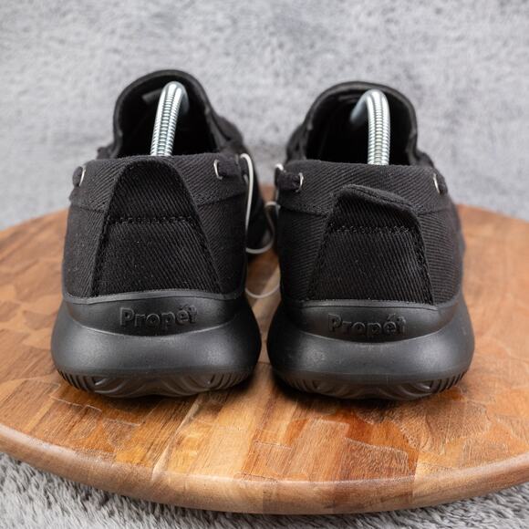 Propet Mens Viasol‎ Boat Shoes Black 12 E Wide Comfort Lightweight main image 5